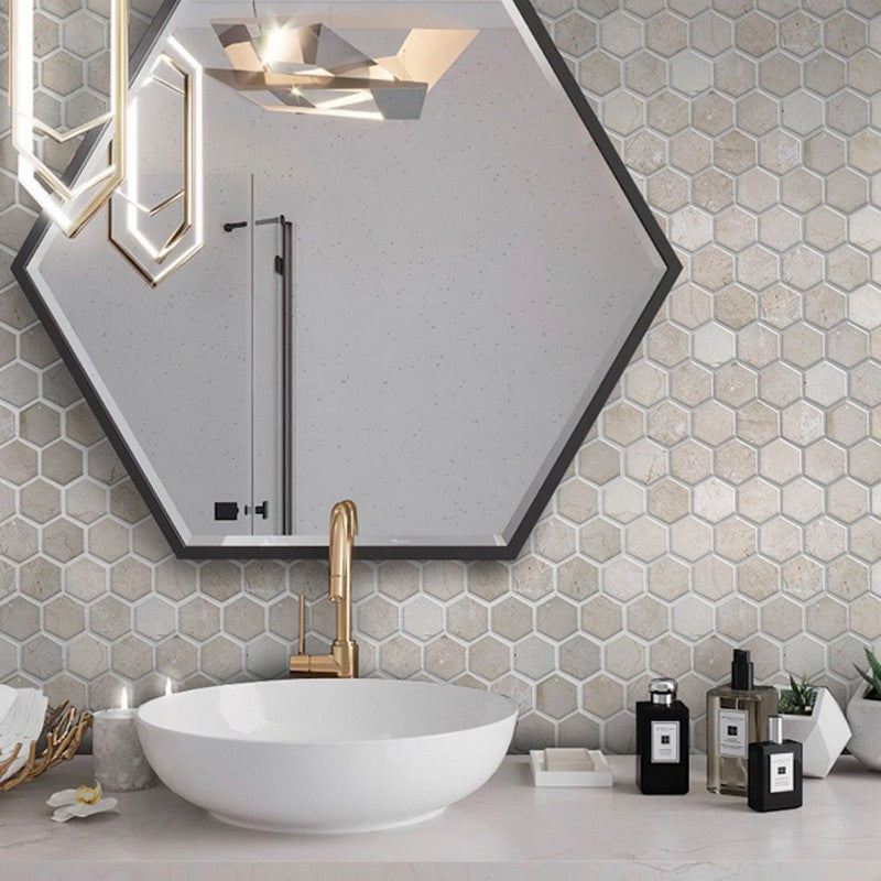 MiR-Valencia-11.8-x-11.8-Crema-Marfil-Interlocking-Honed-2-Hexagon-Mosaic-Crema