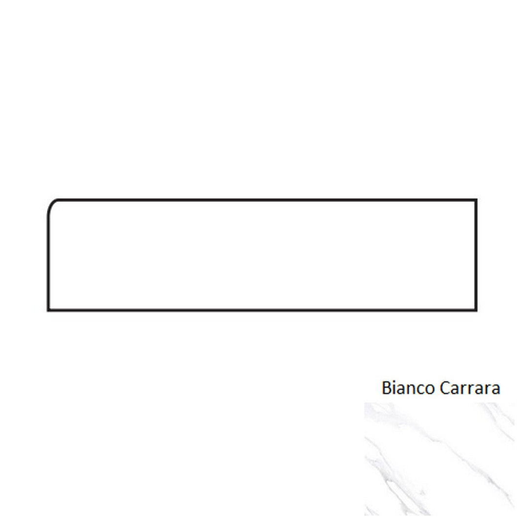 Tesoro Porcelanato 3" x 36" Matte Porcelain Bullnose