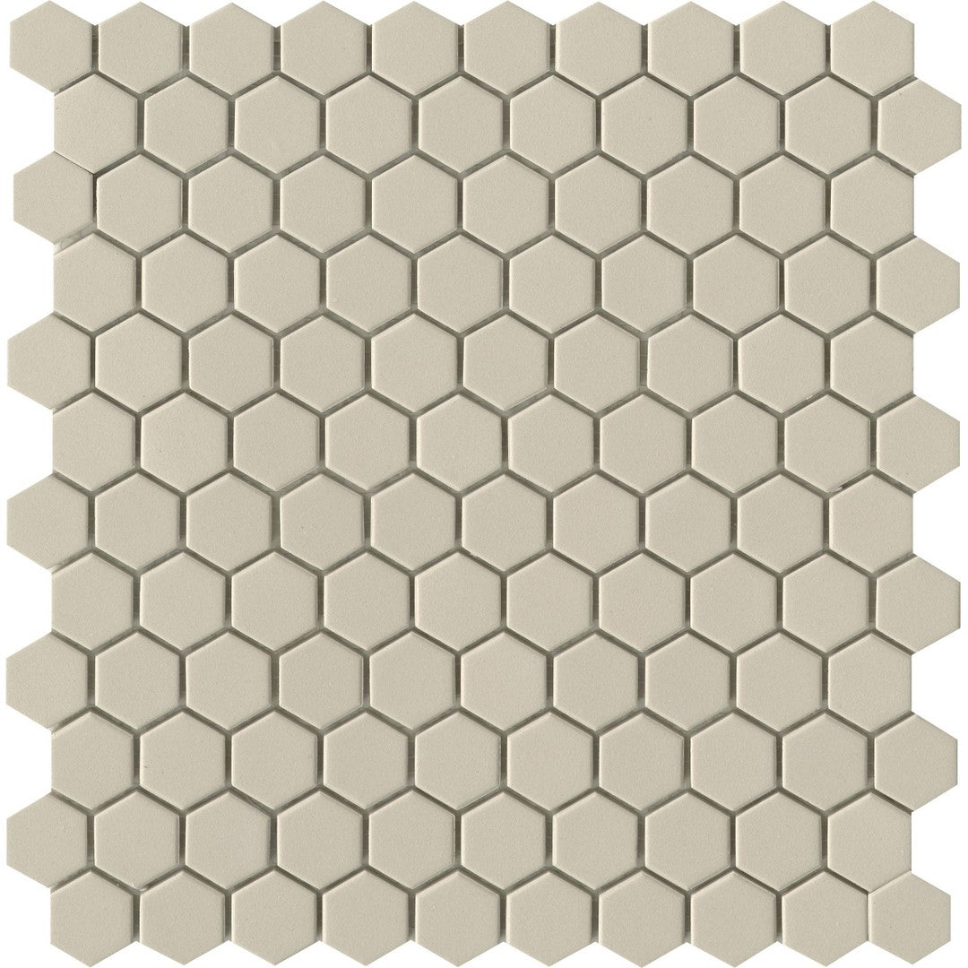 Emser Source 10" x 12" Matte Porcelain 1" Hexagon Mosaic