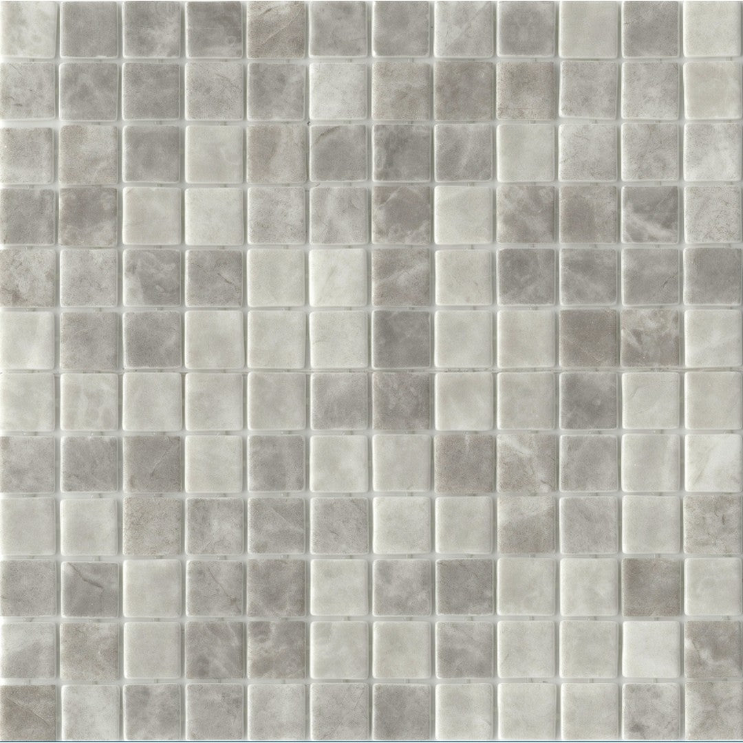 Emser Waterlace 12" x 12" Decorative Glass 1" Mosaic
