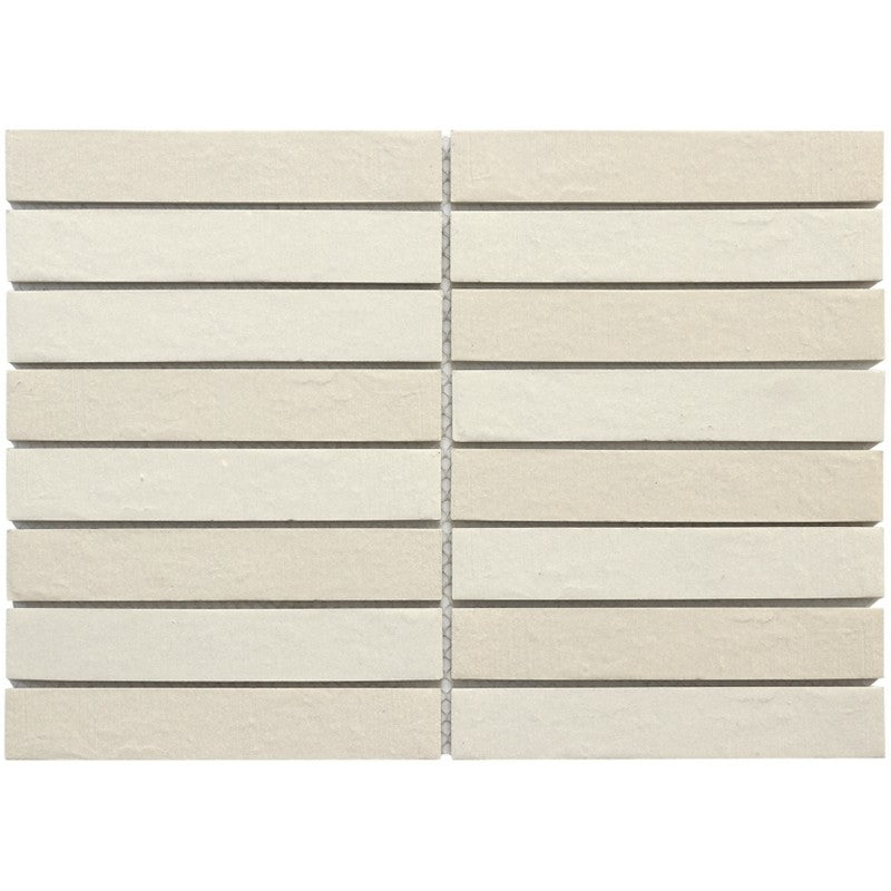 Emser Ikigai 10" x 14" Matte 1x7" Stacked Porcelain Mosaic