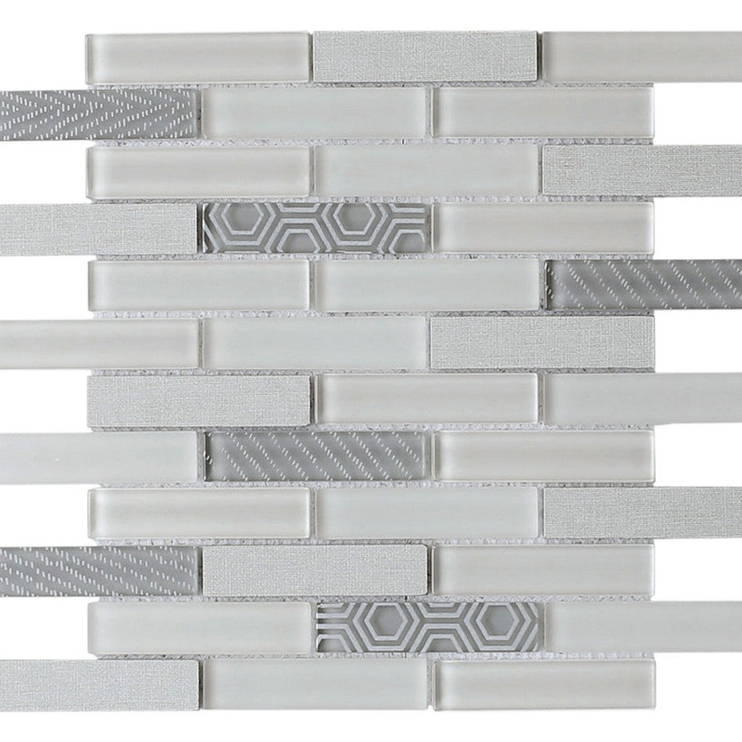 Emser Volare 12" x 12" Gloss and Matte Glass Mosaic