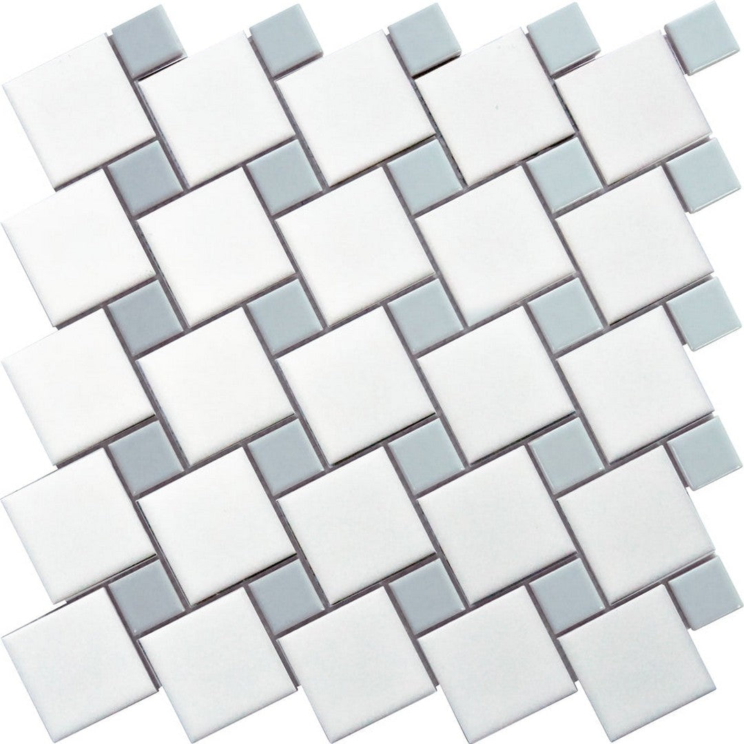 Emser Spin 11" x 11" Matte Porcelain Mosaic