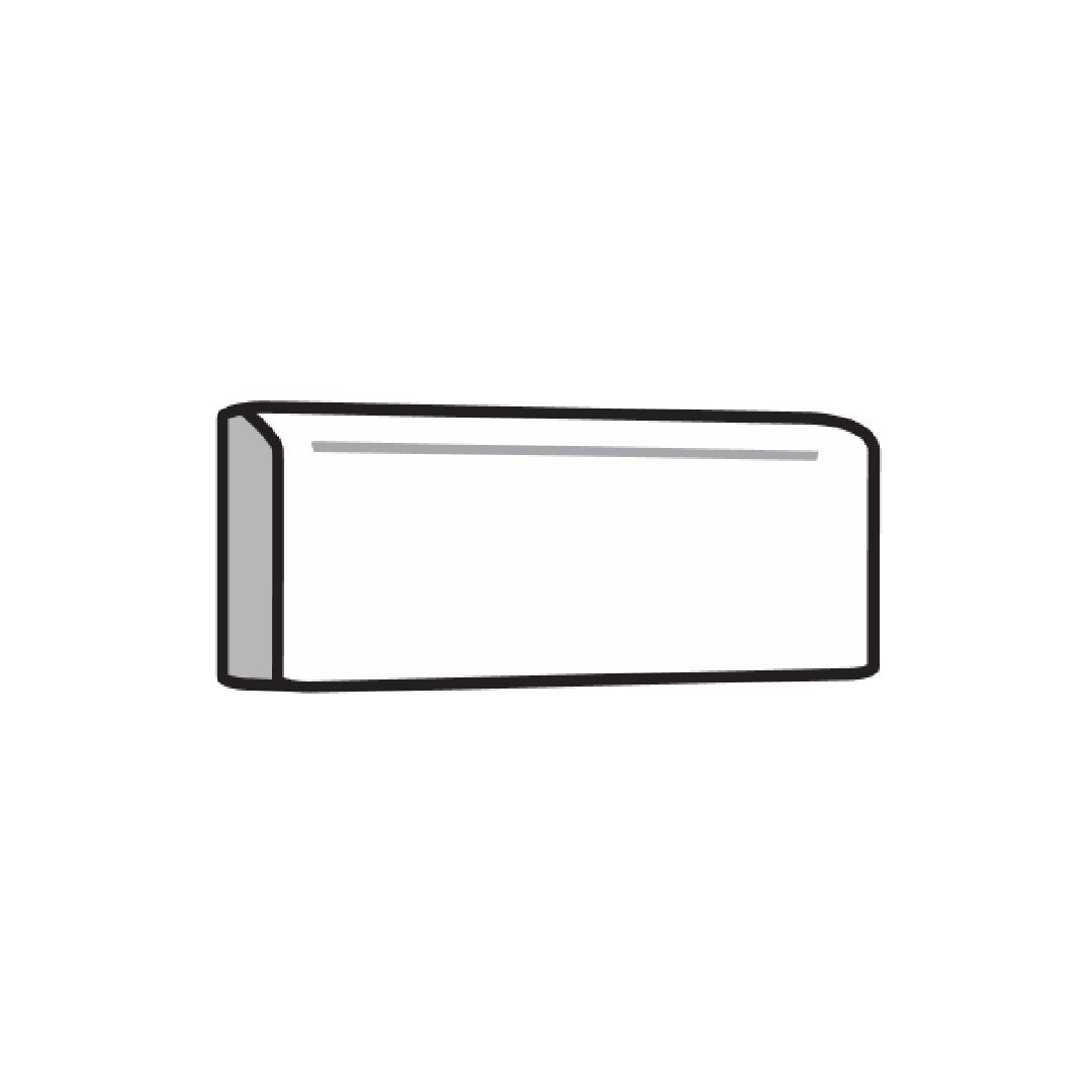 Crossville Color by Numbers 4" x 12" Satin Ceramic Bullnose