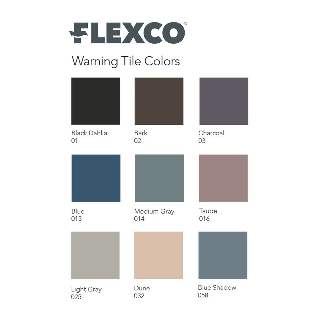 Flexco-Flextones-Assurance-Detectable-Warning-Tile-12-x-12-Rubber-Tile-Bark