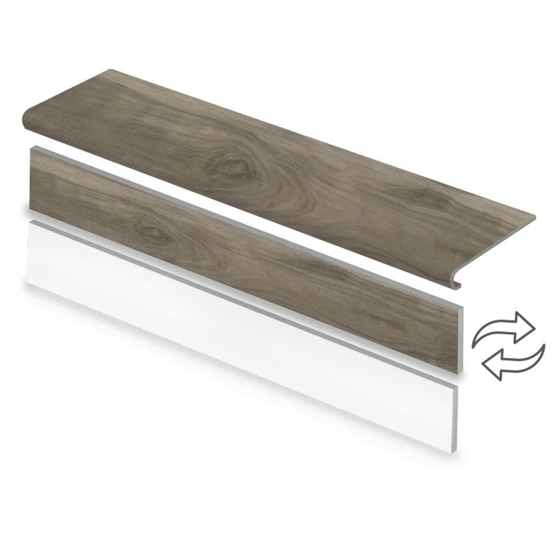 Emser Emcore 12" x 47" Glossy Vinyl Stairtread