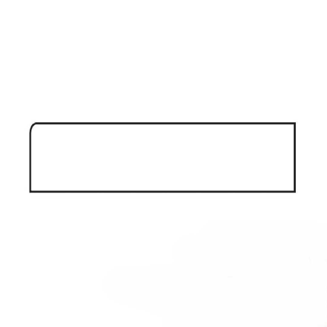 Tesoro Atlas 3" x 22" Matte Porcelain Bullnose