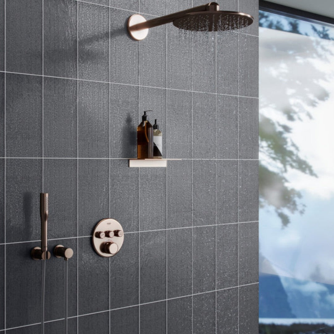 Island Stone-Cascade-6-x-12-Gloss-Textured-Glass-Tile-Graphite