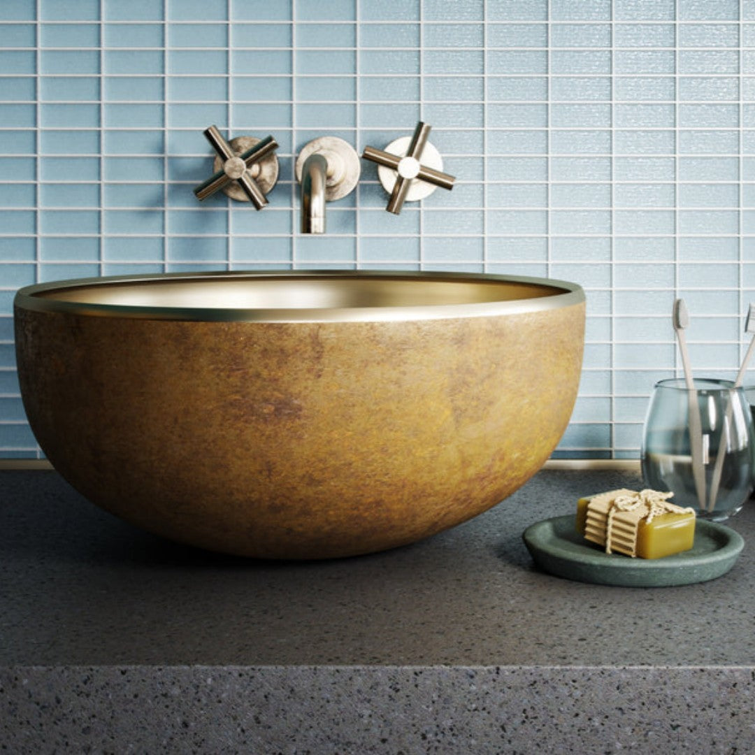 Island Stone-Cascade-12-x-12-Gloss-Textured-Glass-1x2-Straight-Stack-Mosaic-Oceania