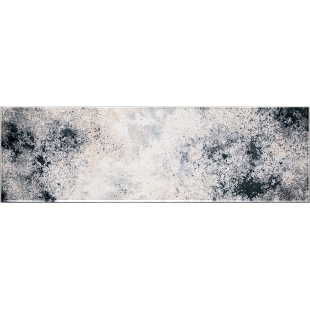 Island Stone Patina 3.5" x 12" Gloss Glass Subway Tile
