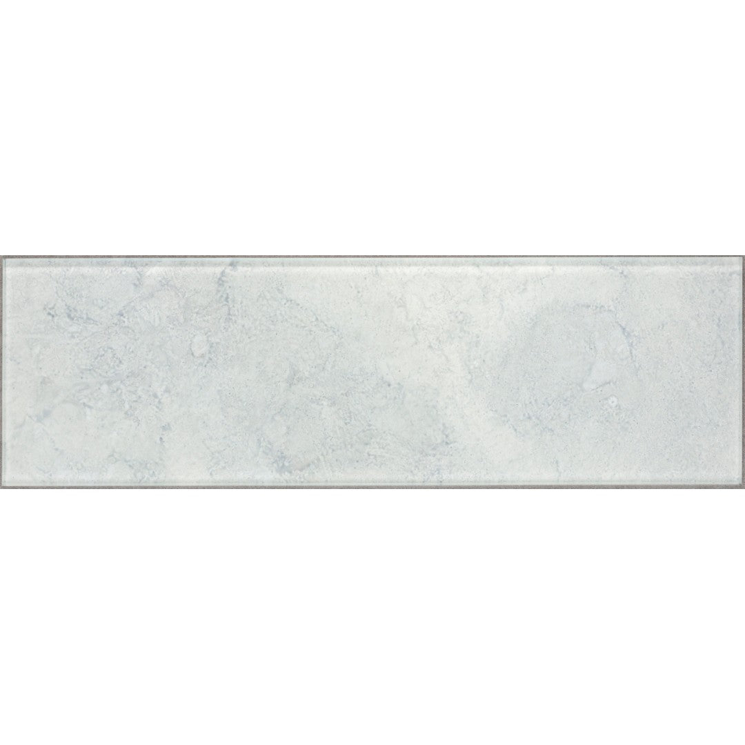 Island Stone Patina 3.5" x 12" Gloss Glass Subway Tile