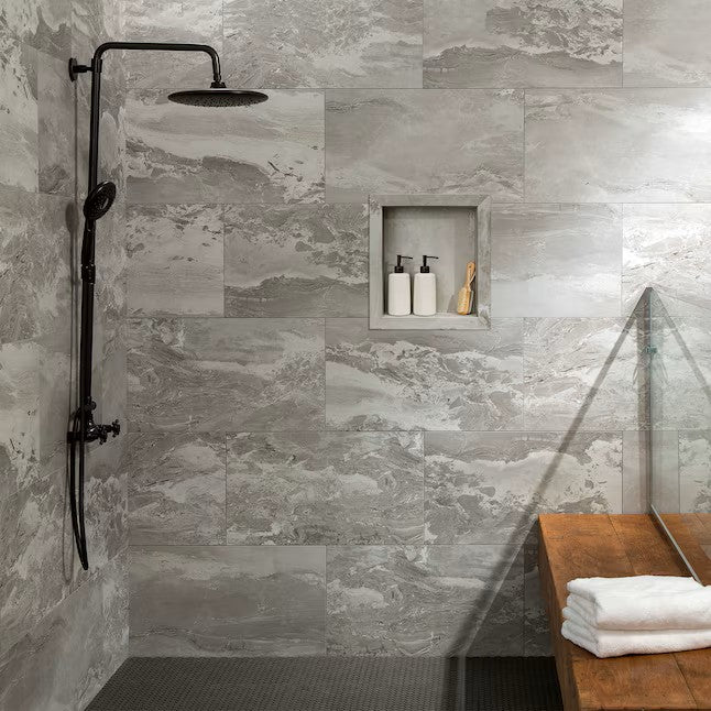 Lico-USA-Shower-12-x-14.5-Waterproof-Vinyl-Niche-Smoky-Sky