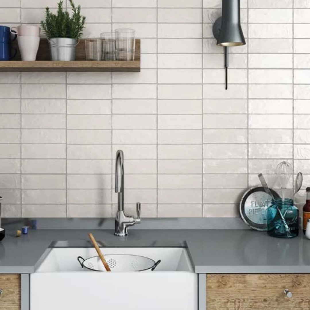 Rickert-Equipe-Mallorca-2.5-x-8-Glossy-Ceramic-Tile-White