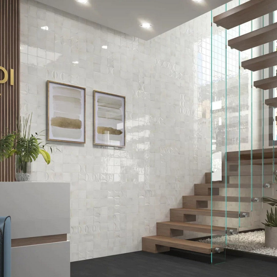 Rickert-Equipe-Hanoi-4-x-4-Glossy-Ceramic-Tile-White