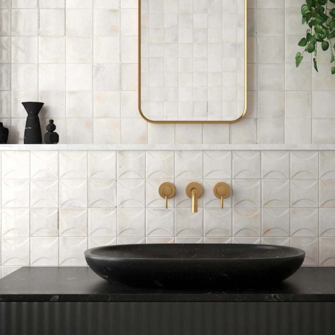 Rickert-Equipe-Hanoi-4-x-4-Glossy-Ceramic-Tile-Arco-White