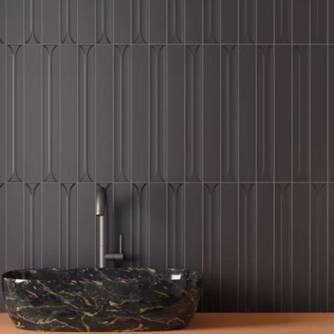 Rickert-Equipe-Hopp-2-x-16-Matte-Ceramic-Tile-Graphite