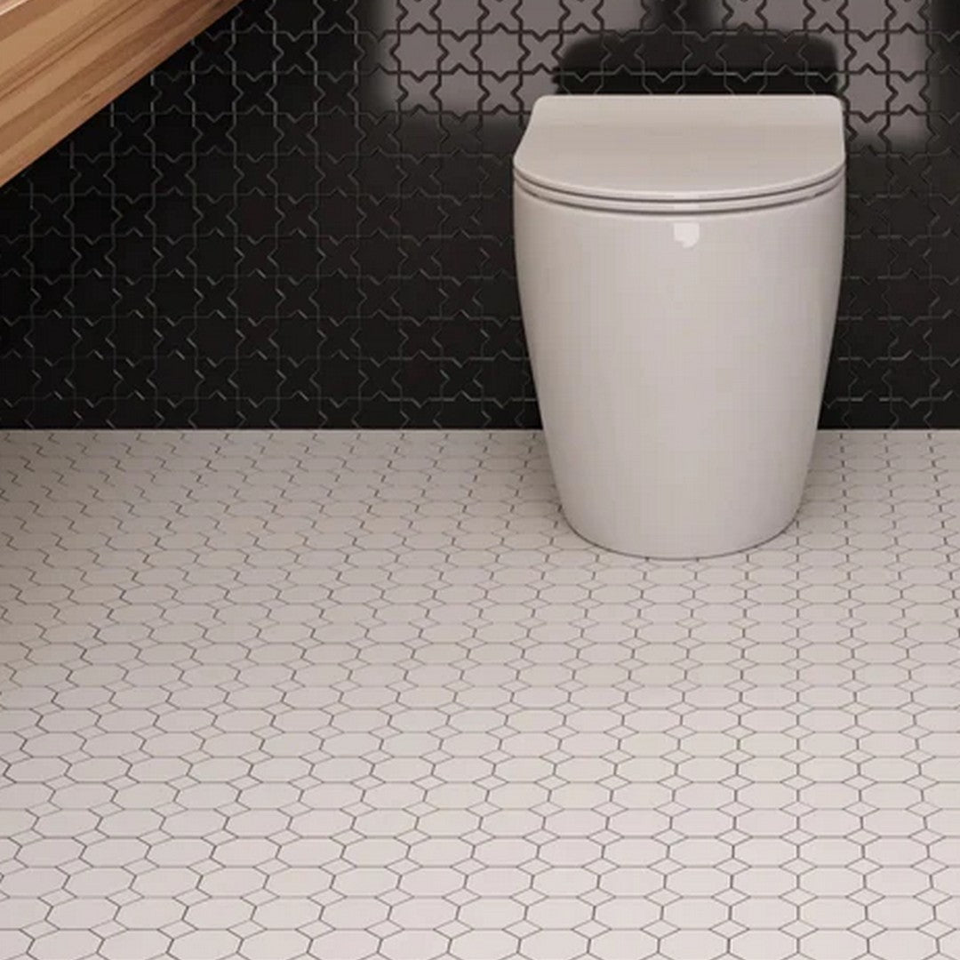 Rickert-12-x-12-Matte-Porcelain-2-Mosaic-White-Star-&-Cross