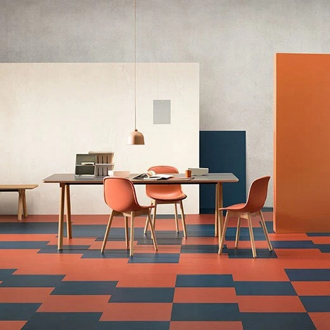 Forbo-Marmoleum-Modular-Color-9.8-x-19.69-Smooth-Vinyl-Tile-Berlin-Red