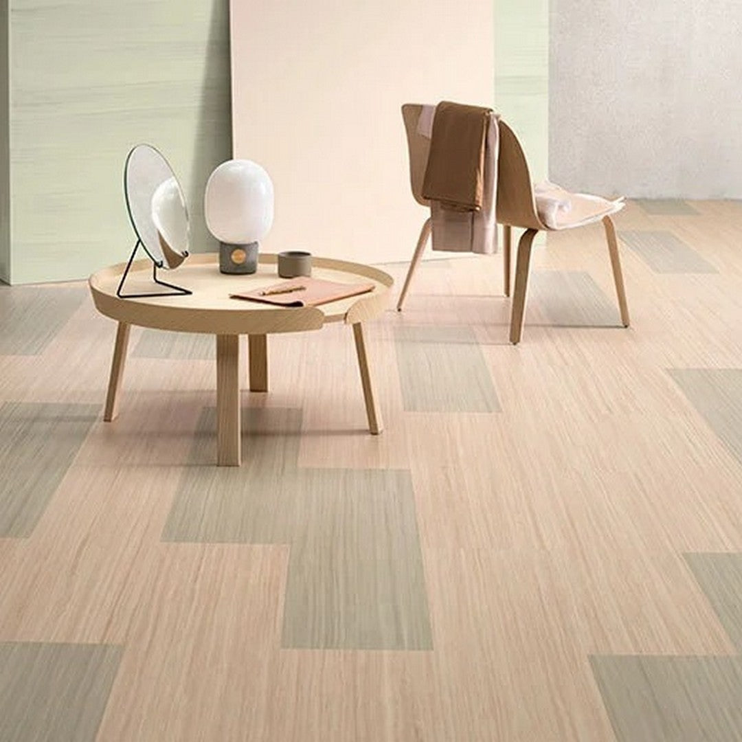 Forbo-Marmoleum-Modular-Striato-9.8-x-39.37-Smooth-Vinyl-Tile-White-Wash