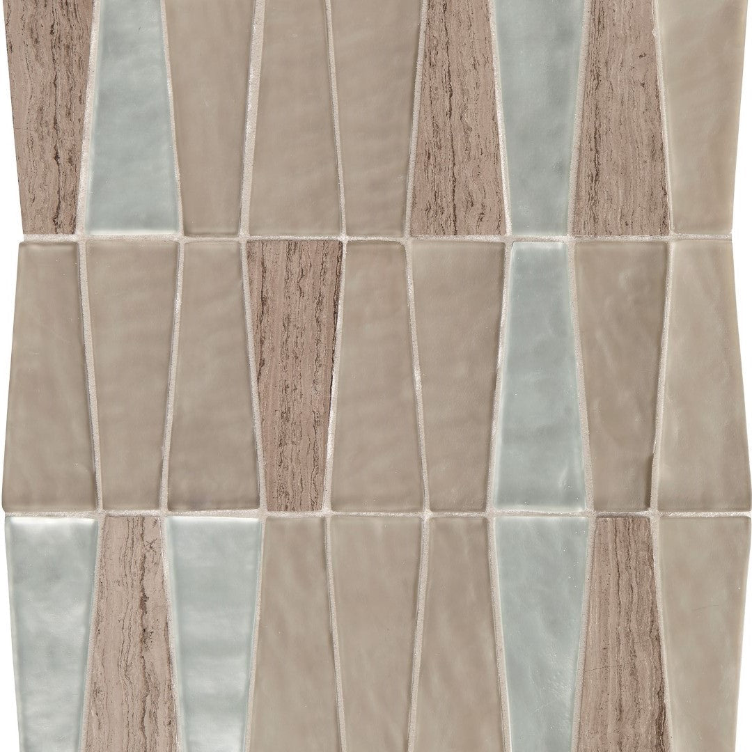 Daltile Regal Pandent Trapezoid Mosaic 11" x 12"