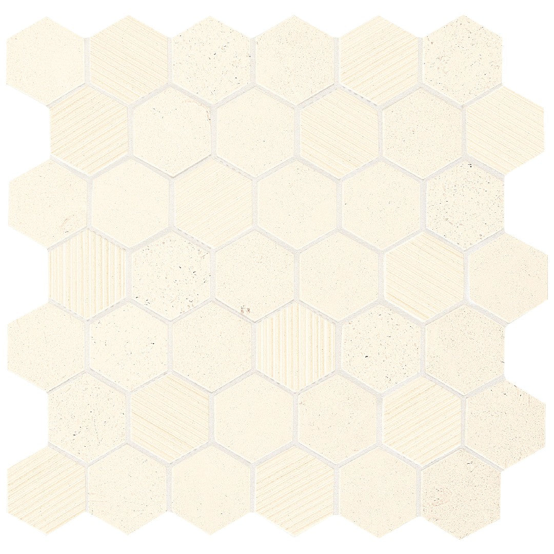 Daltile Limestone 12" x 13" Hexagon Mosaic