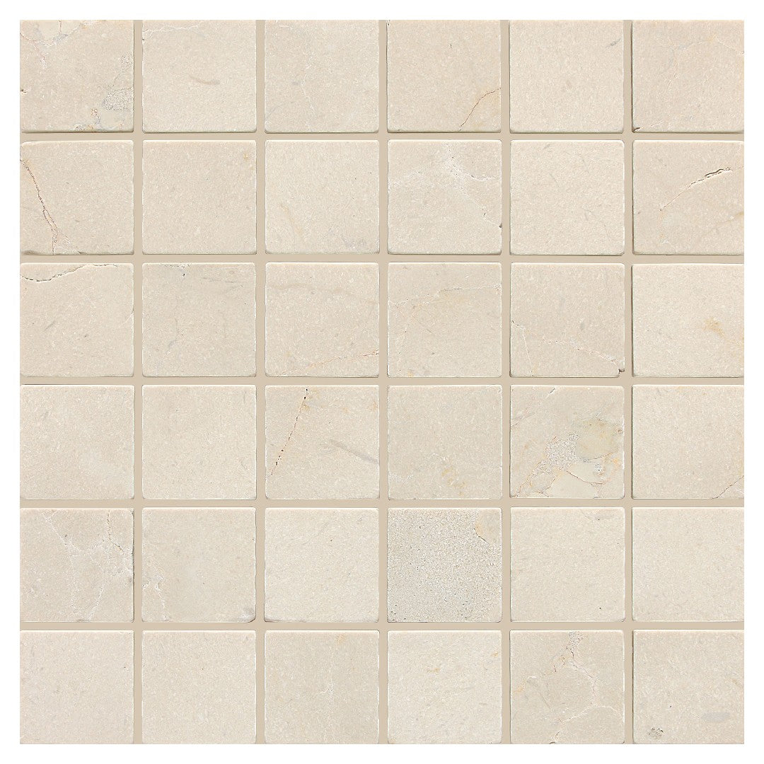 Daltile Marble 2" x 2" Straight Joint Mosaic Honed