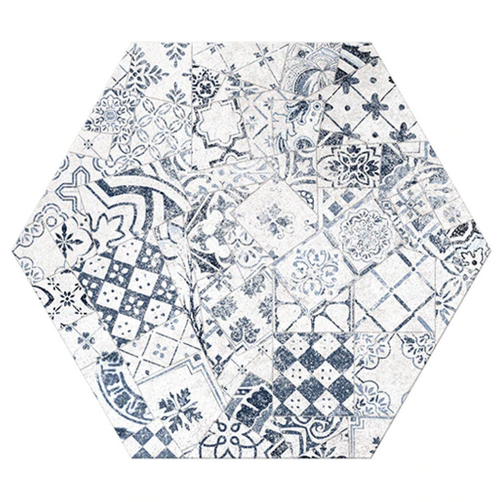 Daltile Scripter 8" Deco Hexagon Tile