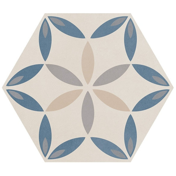 Daltile Scrapbook 8" x 9" Deco Hexagon Tile