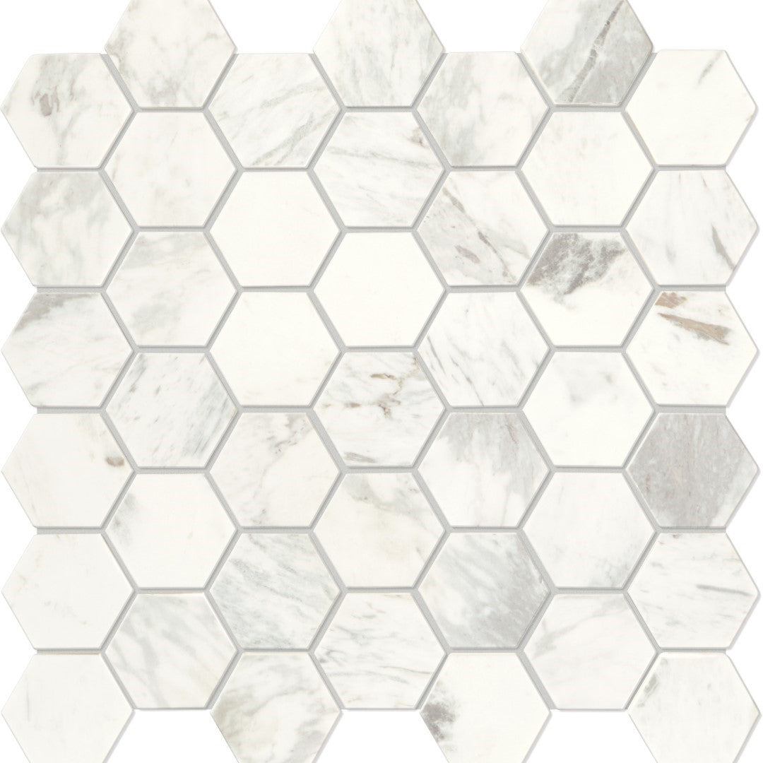 Daltile Raine 11.69" x 11.88" Hexagon Mosaic